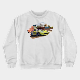 Sylvia S15 Drift Art Print Crewneck Sweatshirt